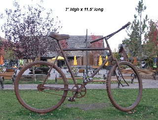2XL Bike Sculpture